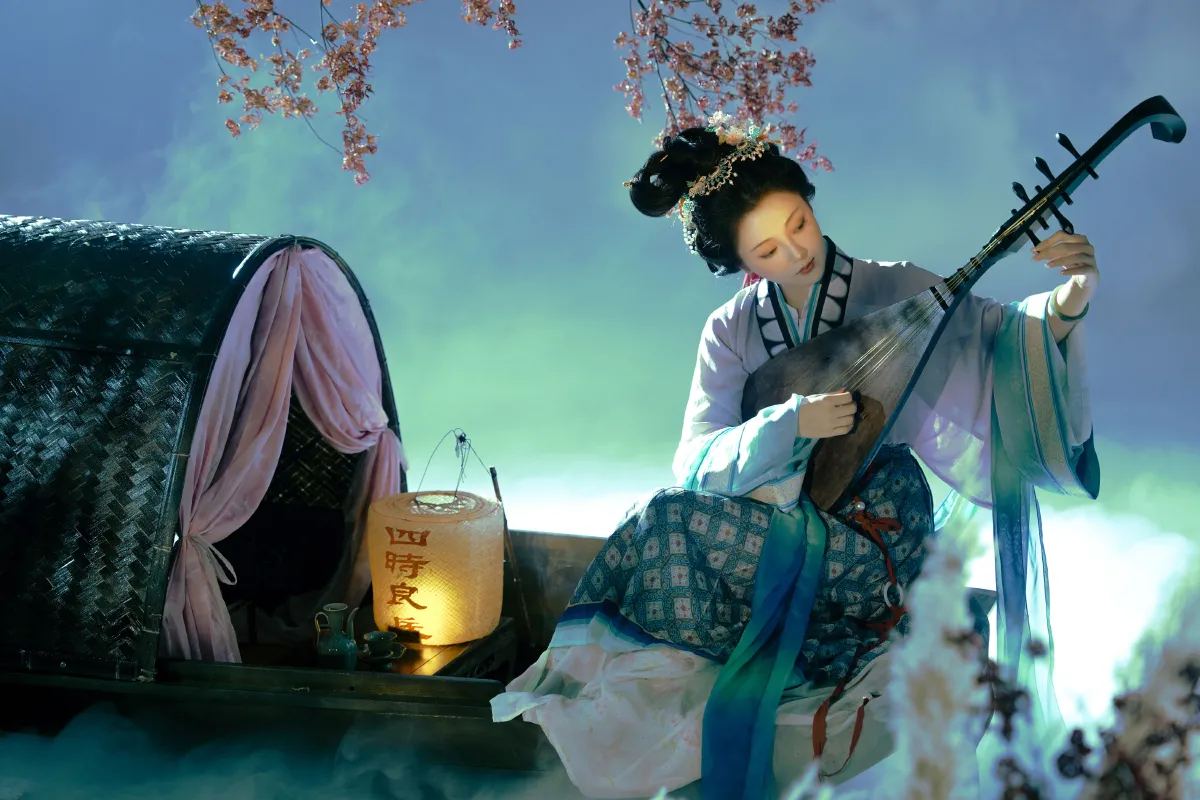 扶卮_煜月Toto《琵琶行 • 仕女图》美图作品图片5