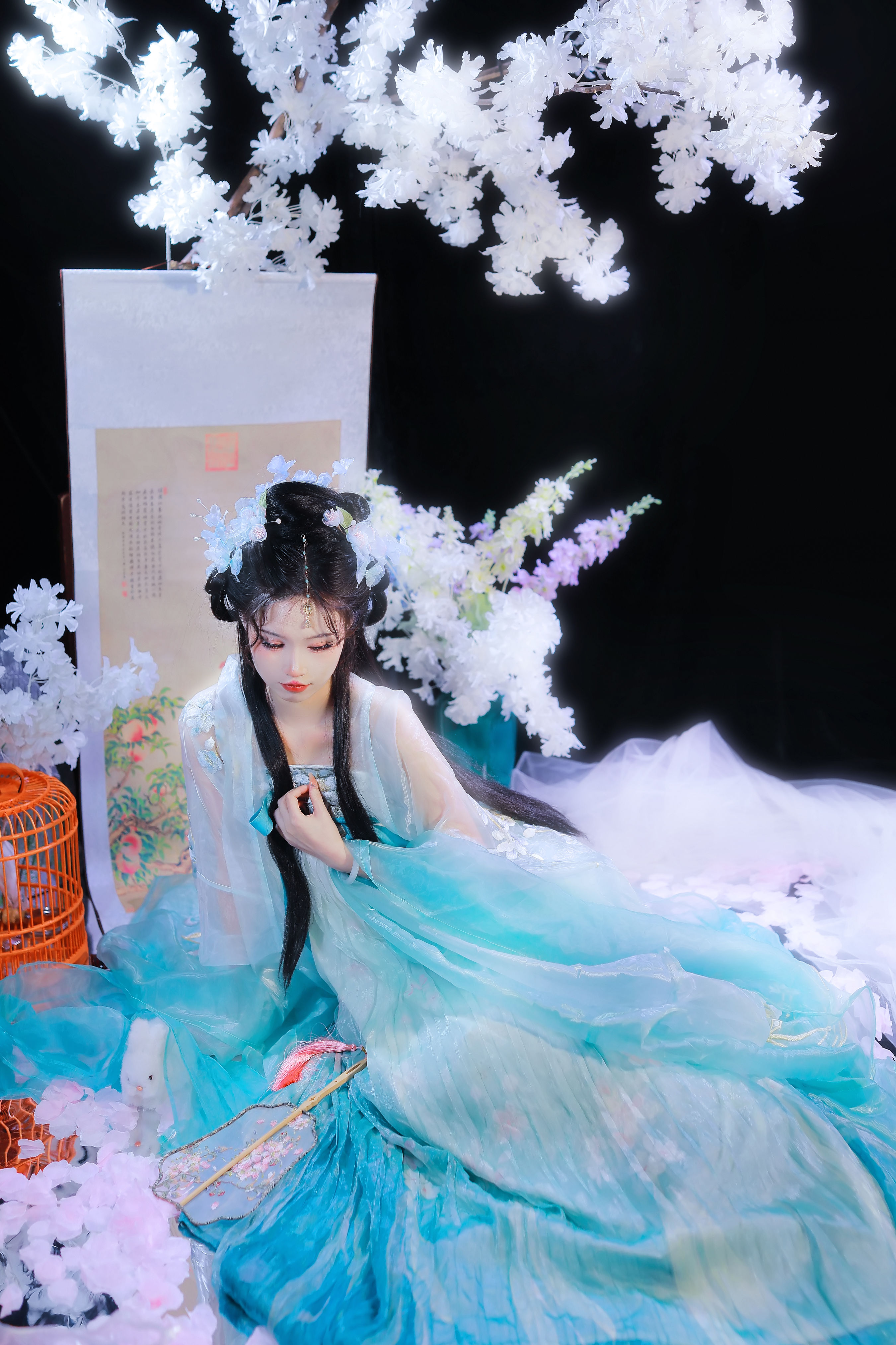 苏小木_云朵有点甜《天仙子》美图作品图片1