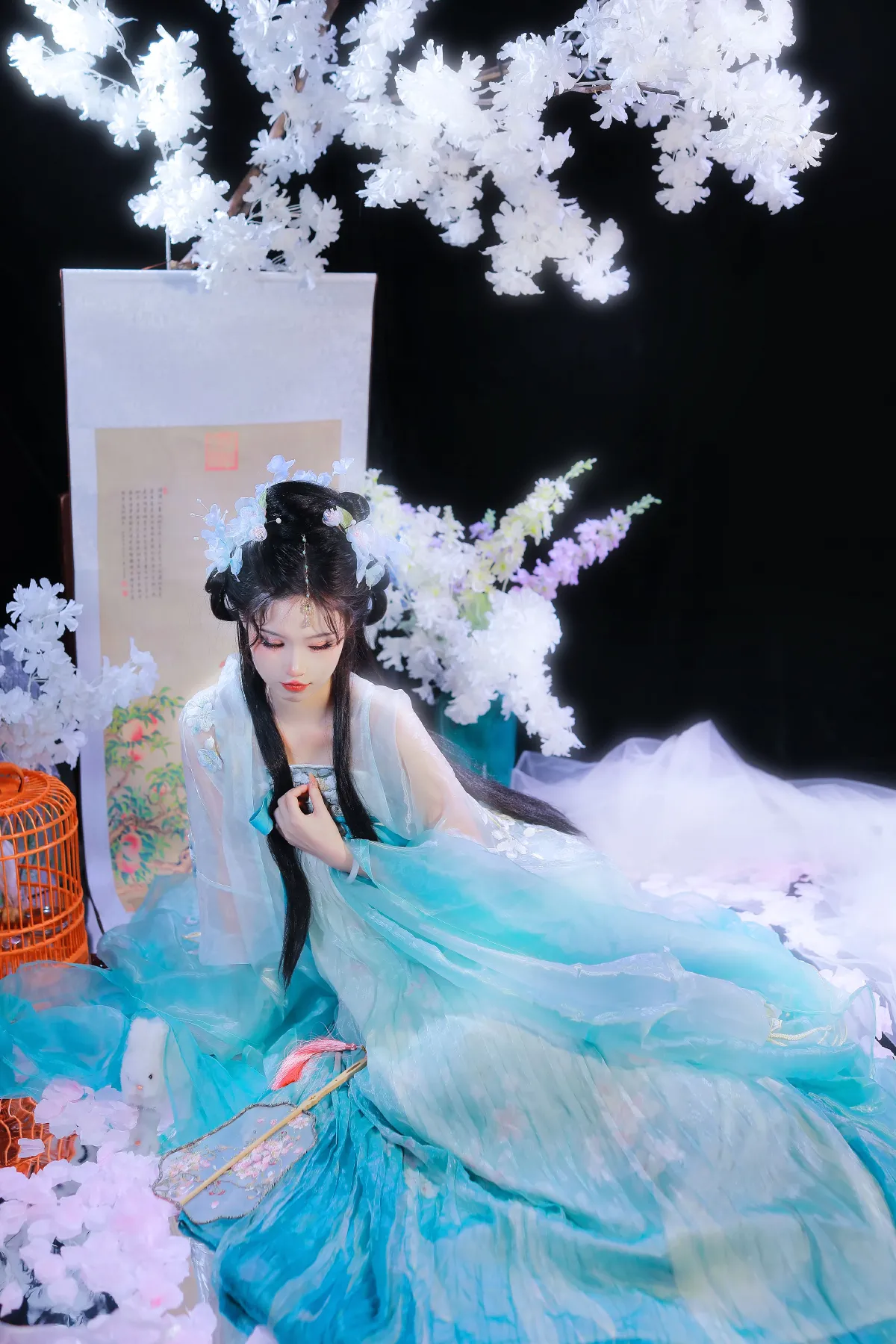 苏小木_云朵有点甜《天仙子》美图作品图片1
