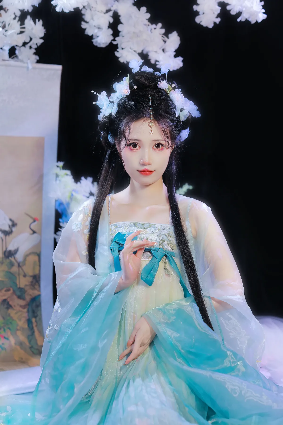 苏小木_云朵有点甜《天仙子》美图作品图片2