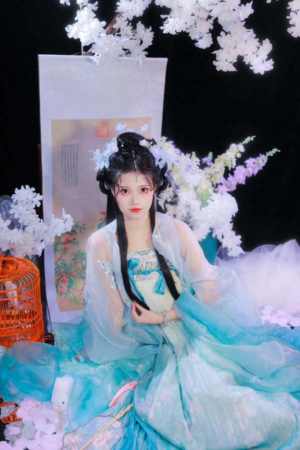 苏小木_云朵有点甜《天仙子》美图作品图片3
