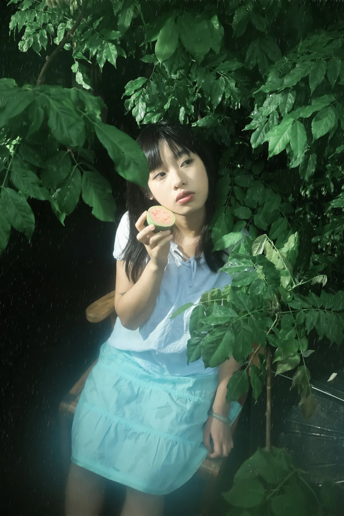 贝肯尼3_羊仔小汤圆《薄荷味雨天》美图作品图片1