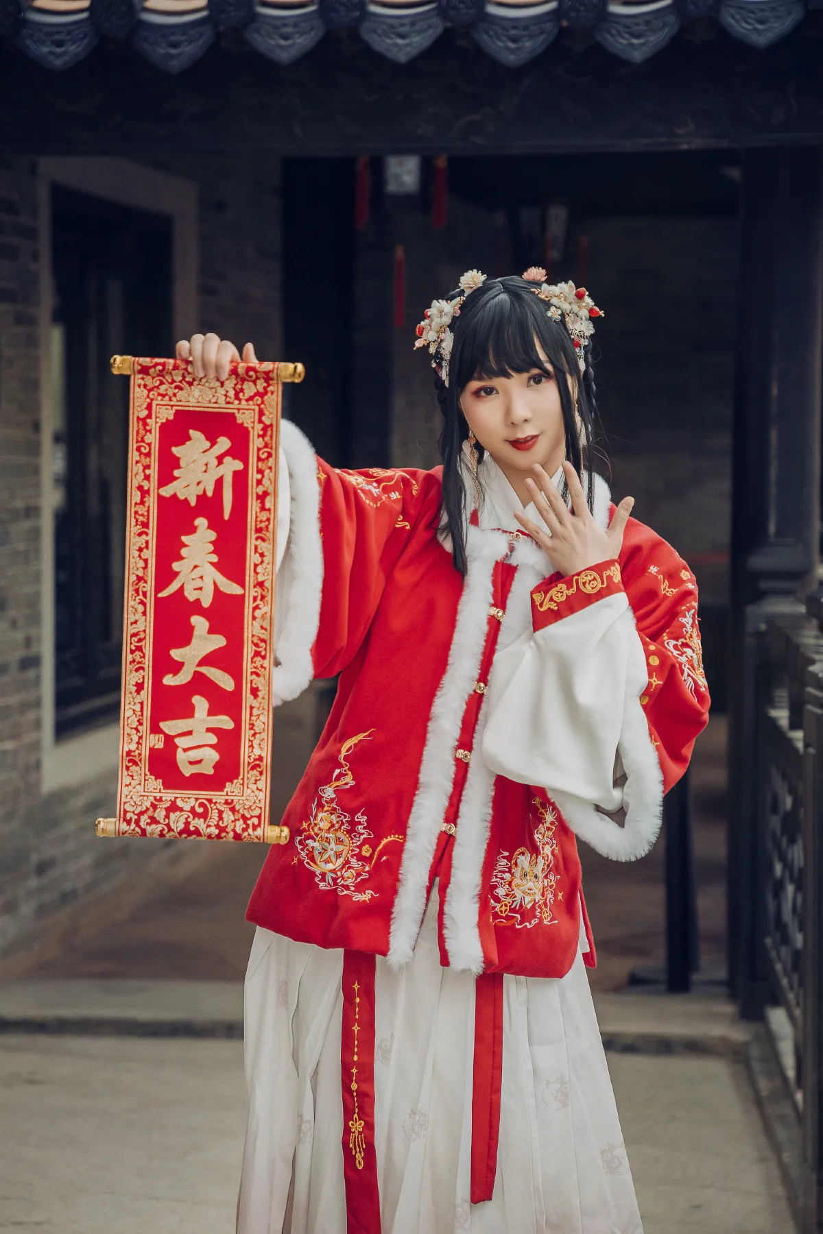 破晓X_明鸽儿《人随春喜，春随人和》美图作品图片5