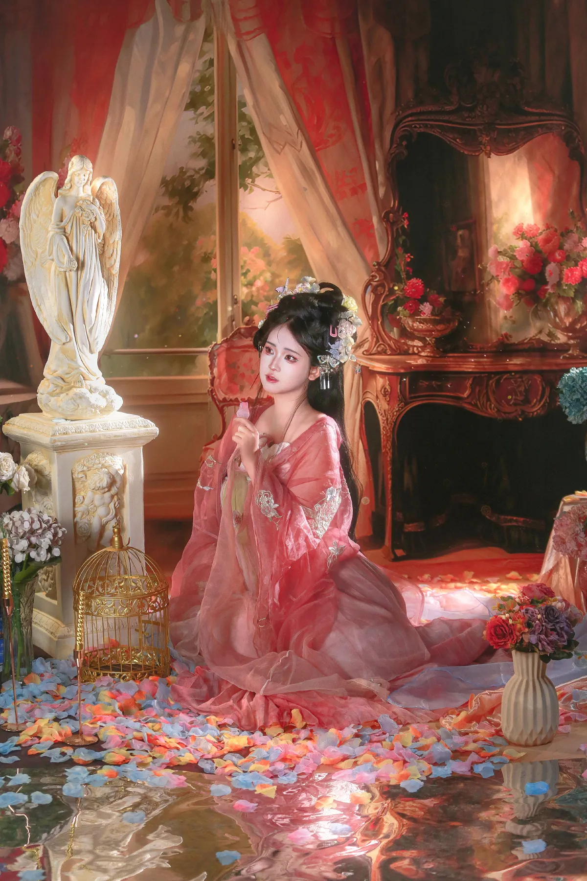 一姐_肥牛《油画少女》美图作品图片2