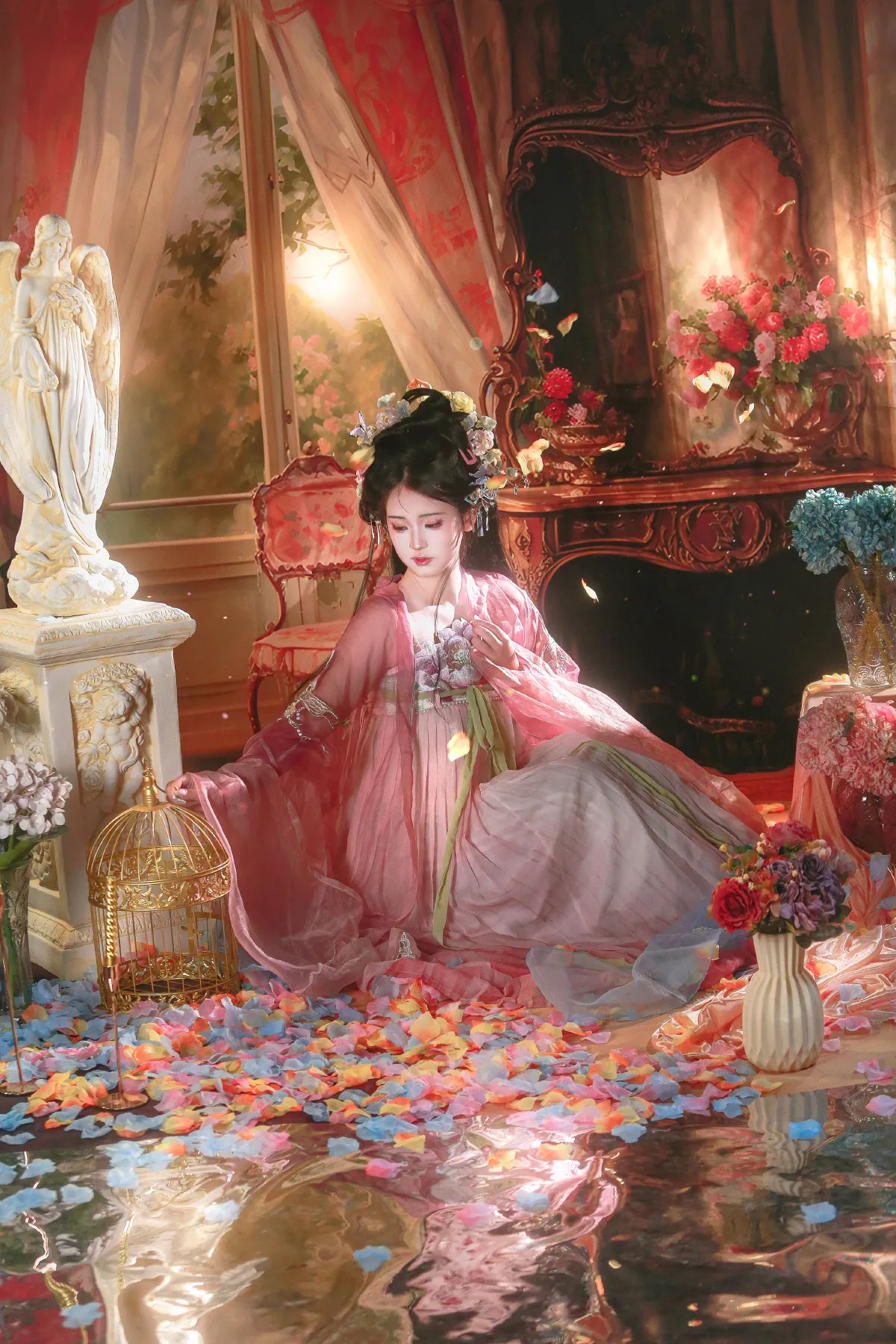 一姐_肥牛《油画少女》美图作品图片3