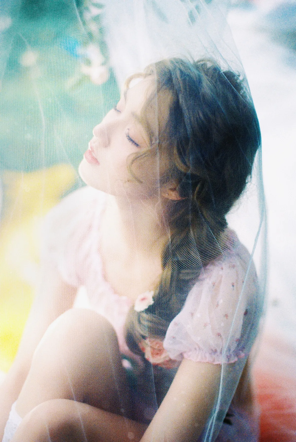 甜汐_雨涵《金发少女》美图作品图片4