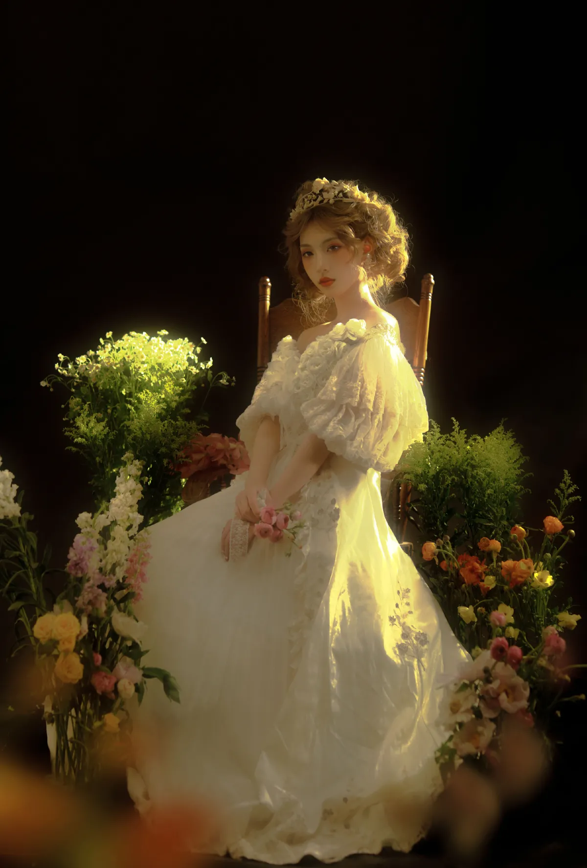 甜汐_洋芋《美惠女神》美图作品图片2