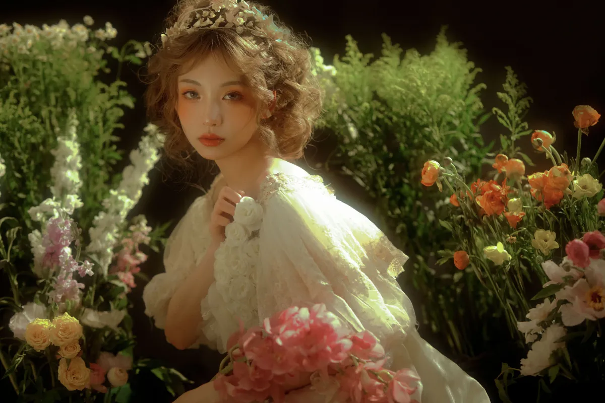 甜汐_洋芋《美惠女神》美图作品图片5