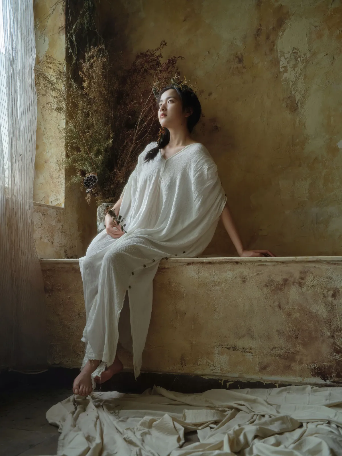 甜汐_杨阳《油画少女》美图作品图片3