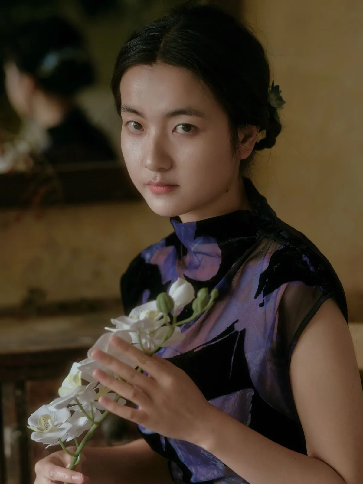 甜汐_杨阳《蓝蝶》美图作品图片2