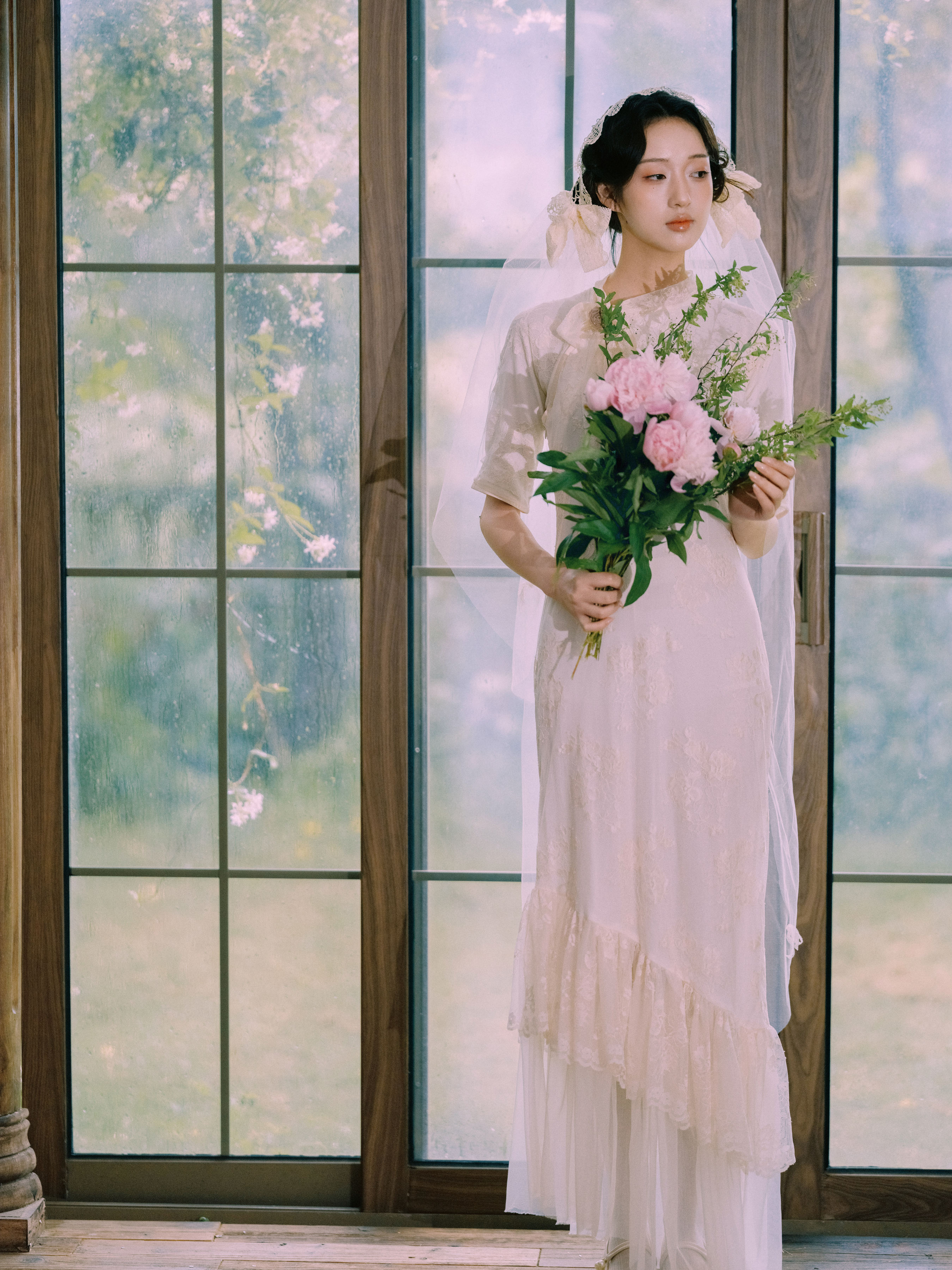 甜汐_梦《婚纱旗袍》美图作品图片1