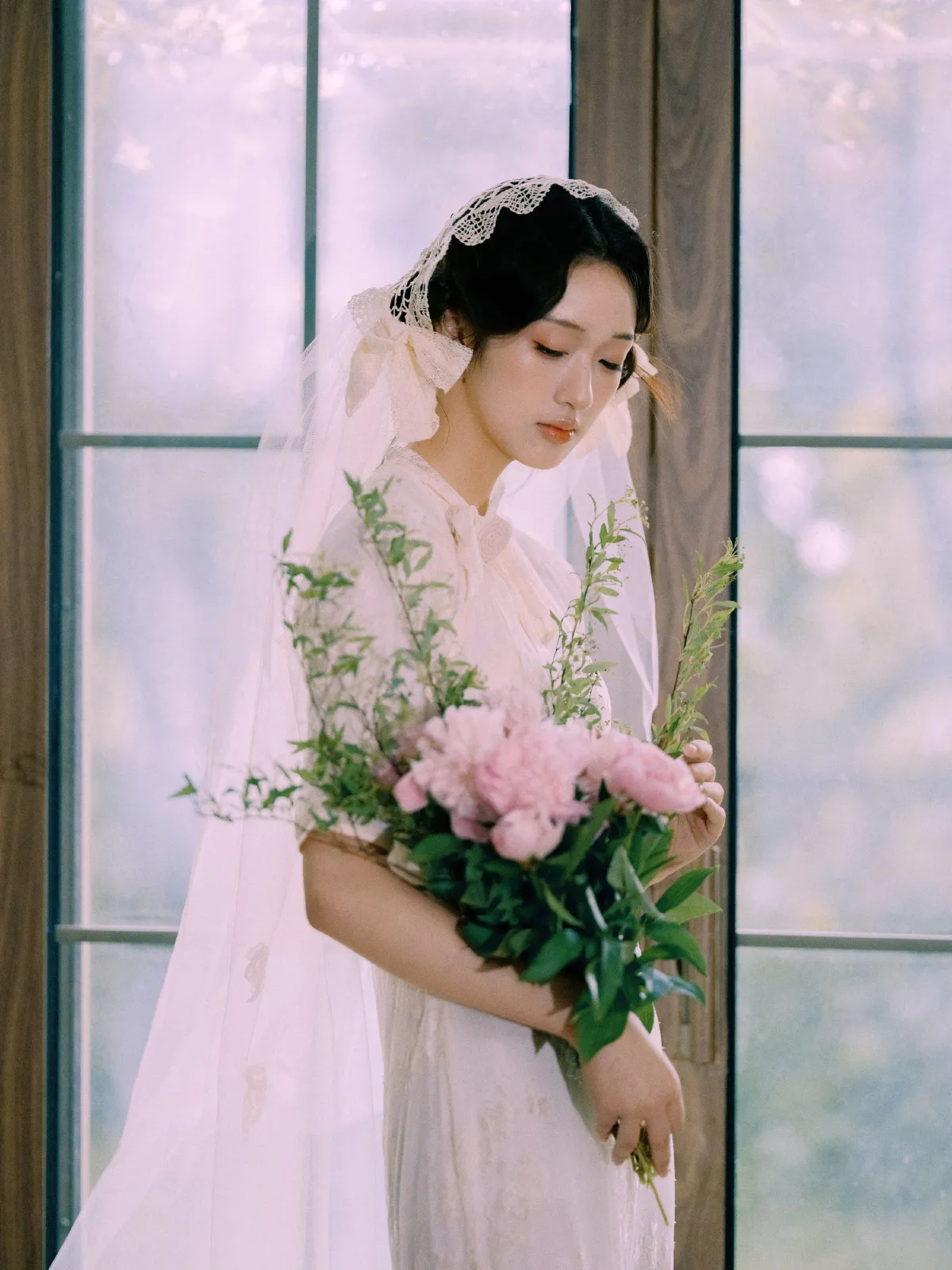 甜汐_梦《婚纱旗袍》美图作品图片2