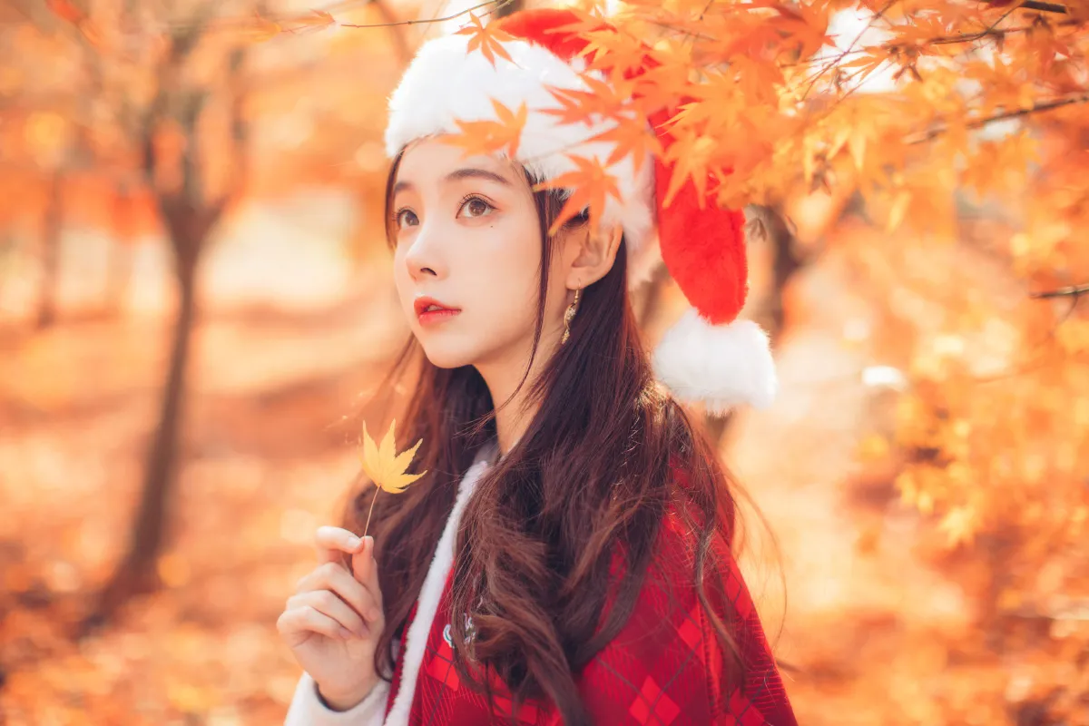 万锦其_徐十七嘛《圣诞少女》美图作品图片2