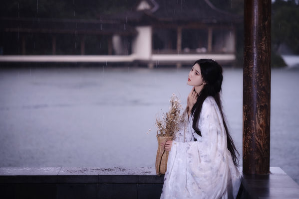 倚楼听风雨
