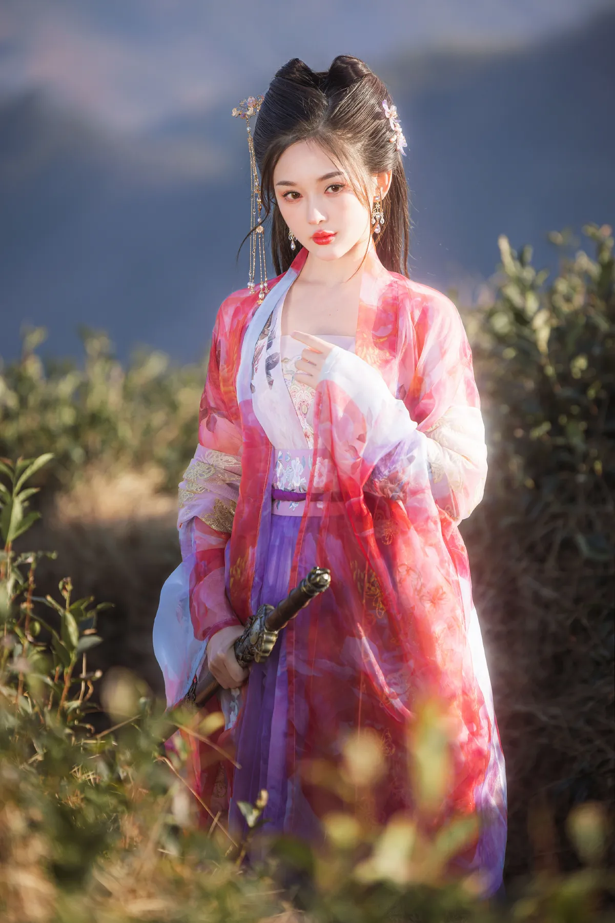 万锦其_仓大佬《千里落花风》美图作品图片2