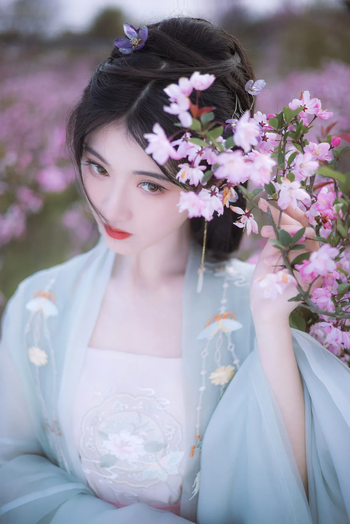 万锦其_当初叫人家小田田《春来时》美图作品图片4
