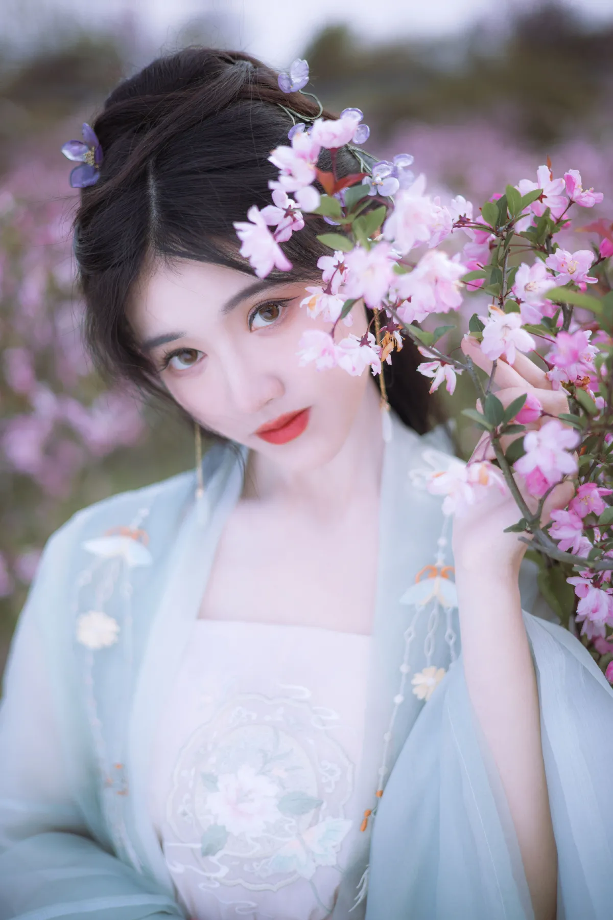 万锦其_当初叫人家小田田《春来时》美图作品图片5