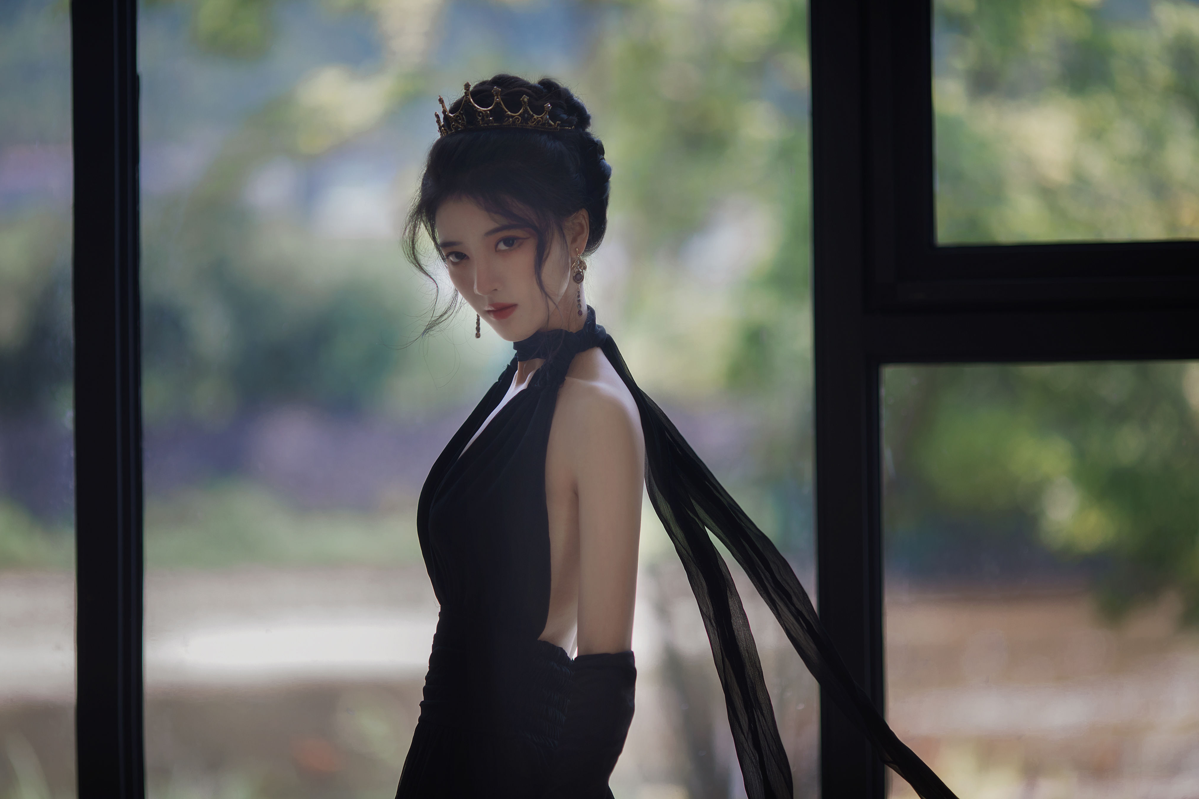 万锦其_当初叫人家小田田《黑天鹅》美图作品图片1