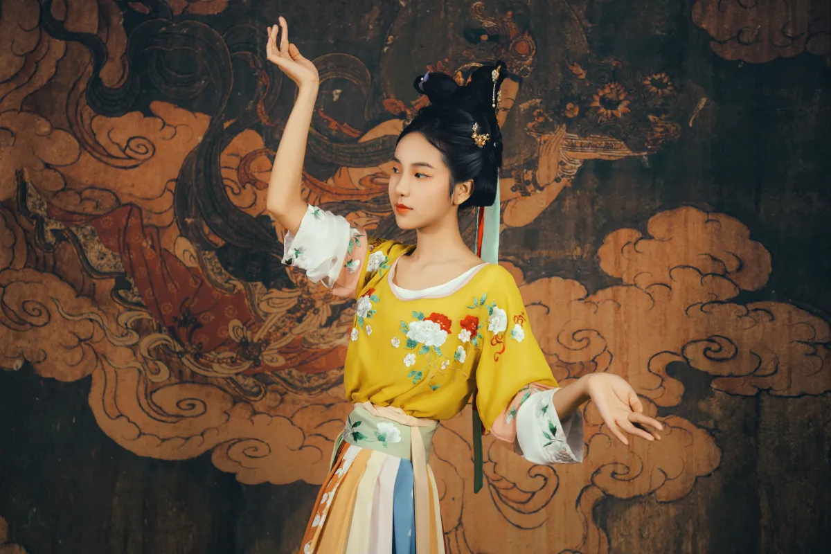破晓X_简小橙《敦煌少女》美图作品图片4