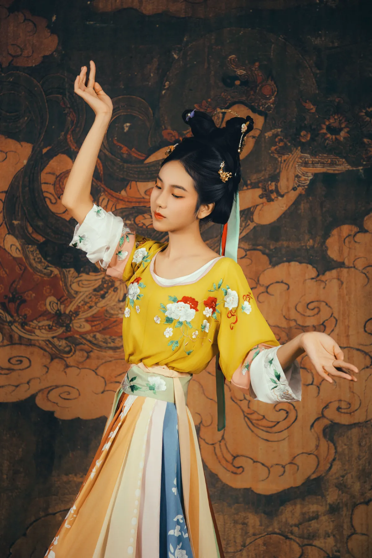 破晓X_简小橙《敦煌少女》美图作品图片5