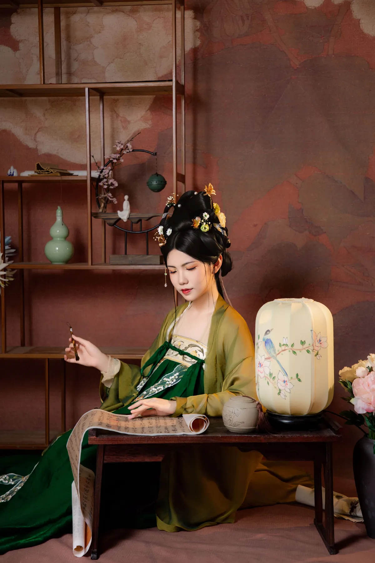 破晓X_胖头鱼《梧桐深院锁清秋》美图作品图片2