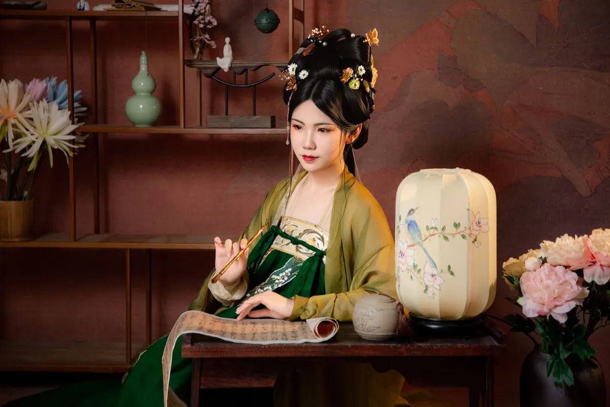 破晓X_胖头鱼《梧桐深院锁清秋》美图作品图片4