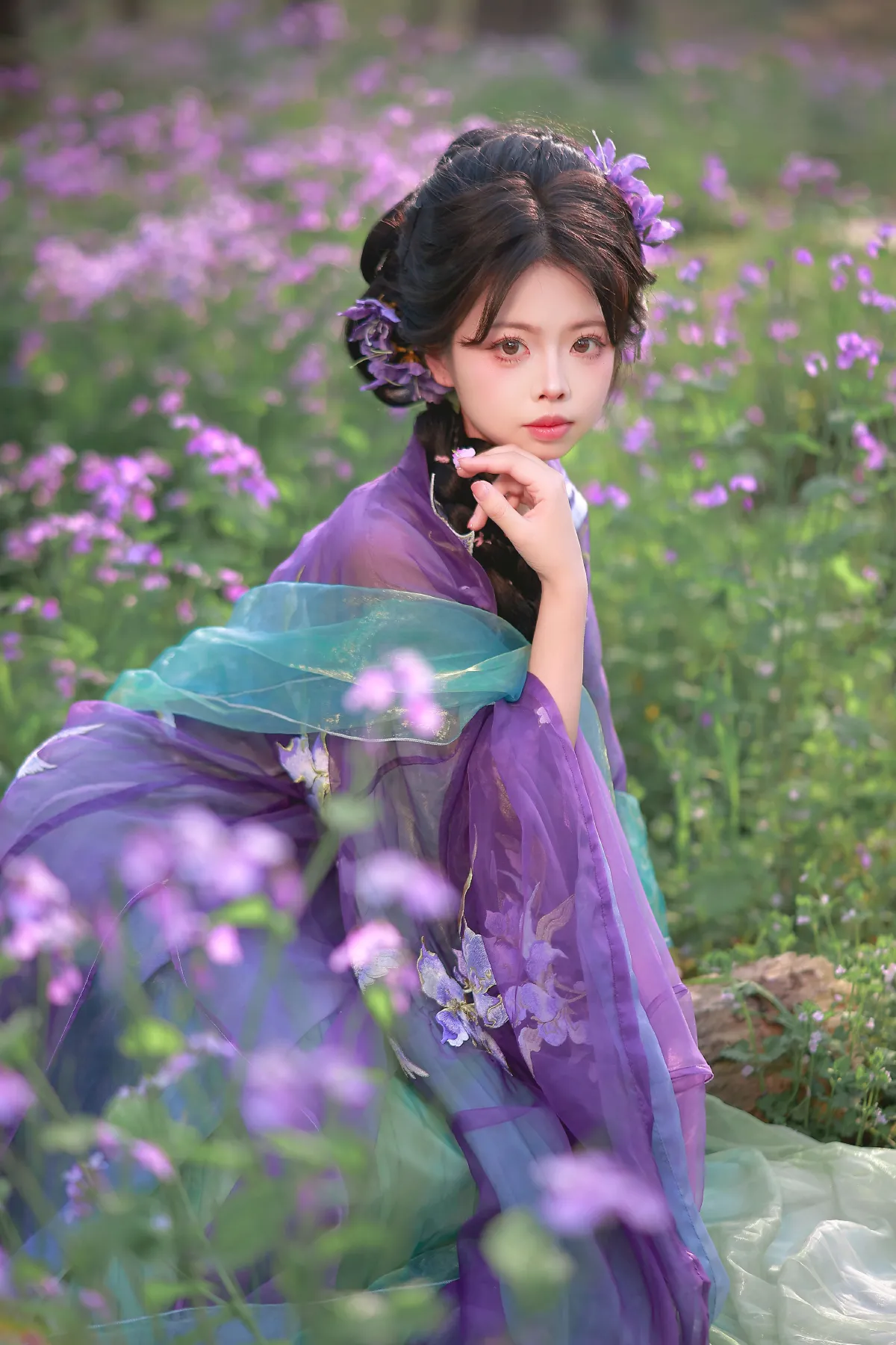 一姐_肥肥《二月兰》美图作品图片2