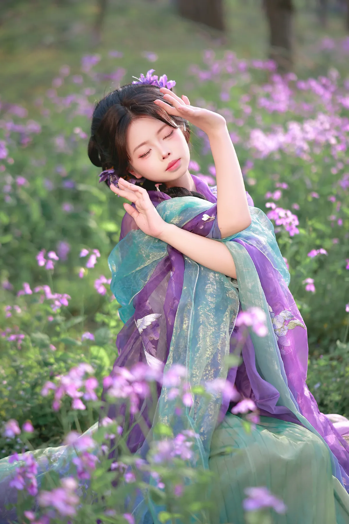 一姐_肥肥《二月兰》美图作品图片3