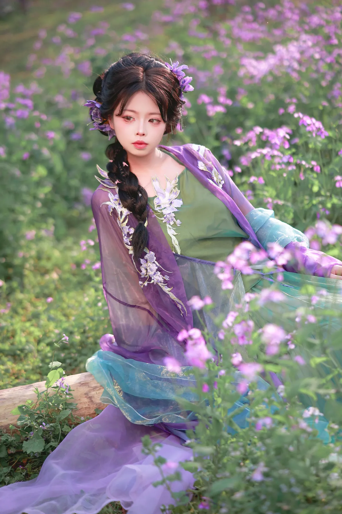 一姐_肥肥《二月兰》美图作品图片4