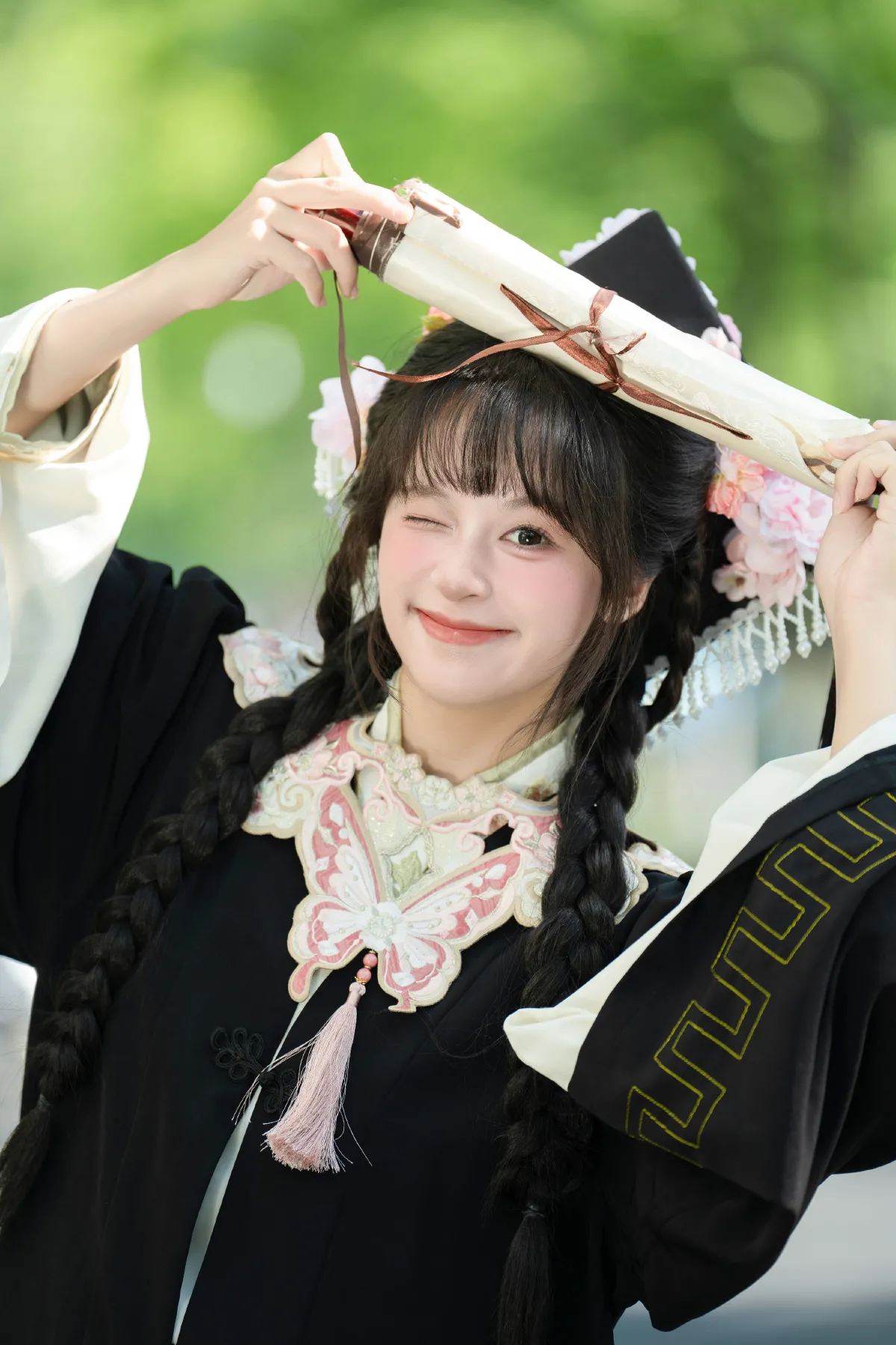 西夏_夏芋小年《簪花学士服》美图作品图片4