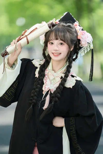 簪花学士服