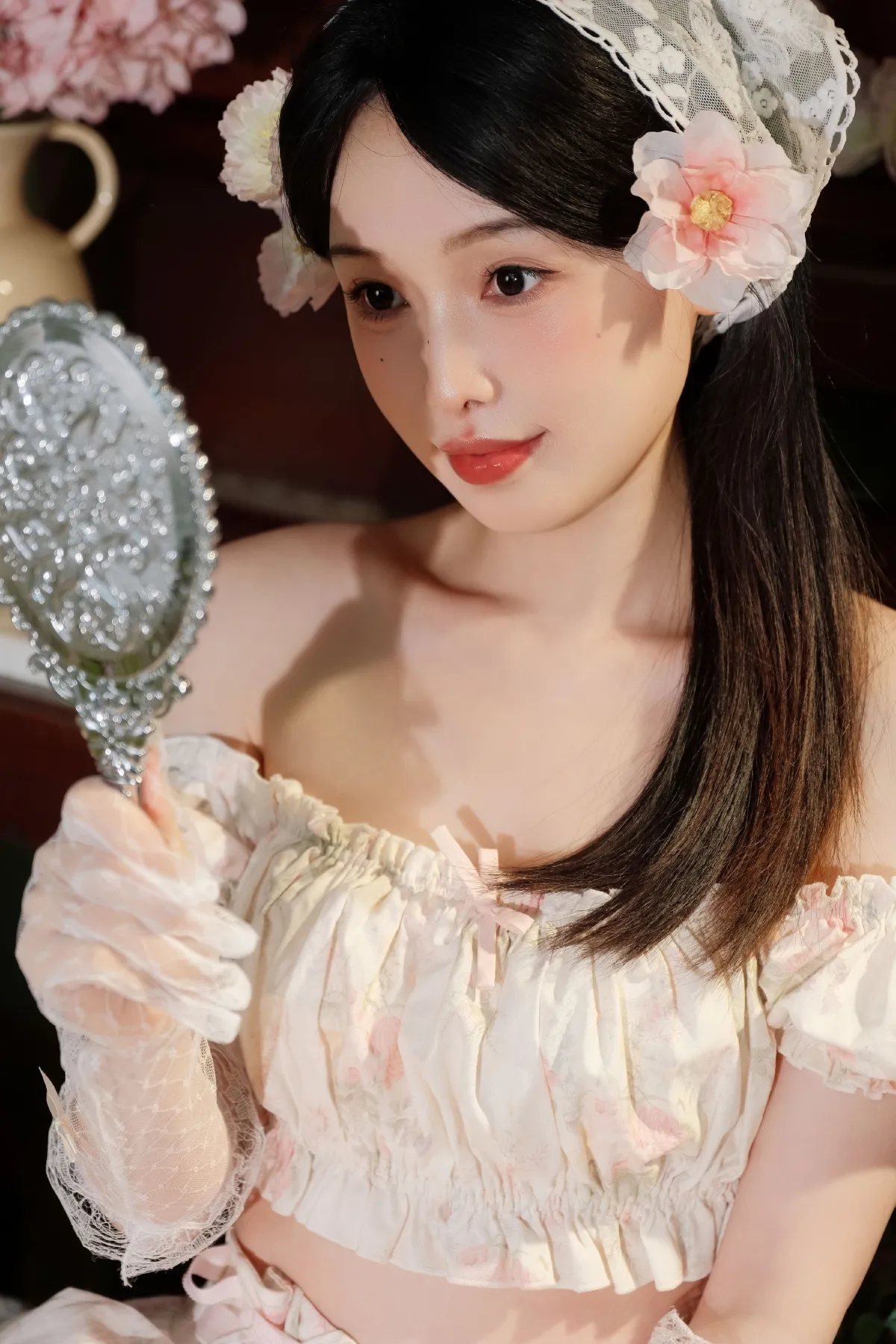 猫八木_酸奶加心好好次《花》美图作品图片3