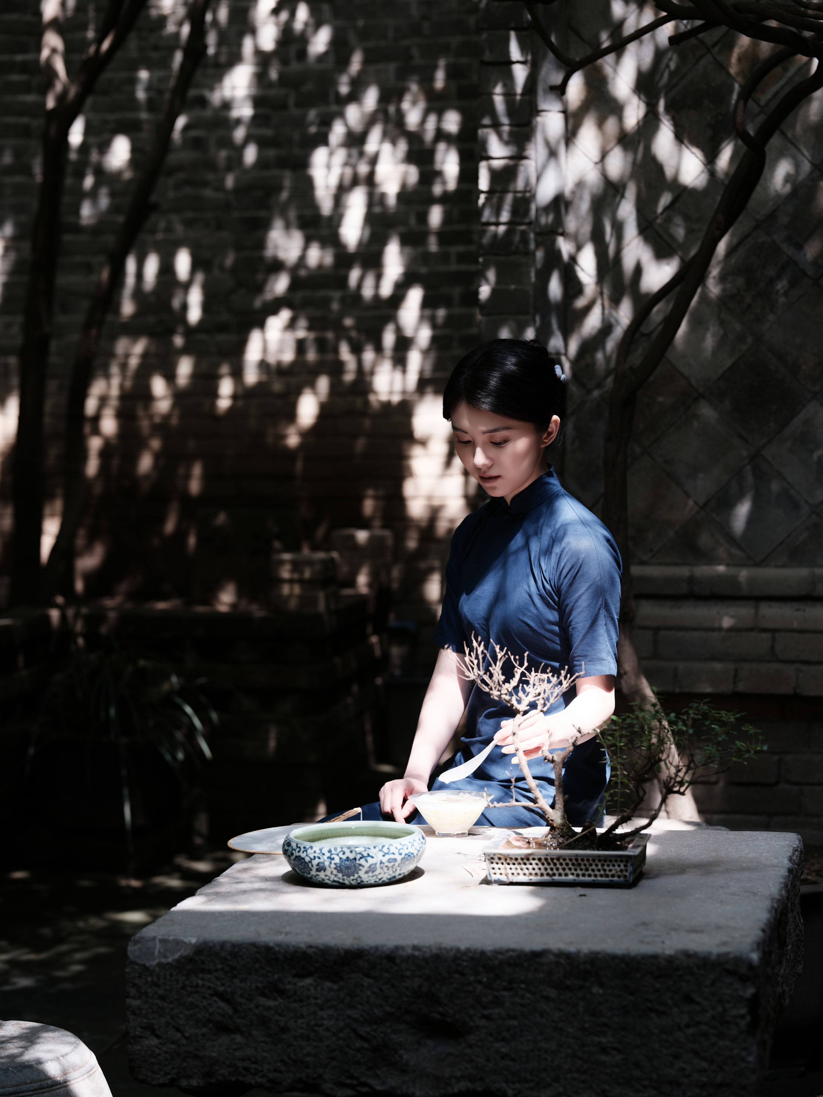 翯酱_陈子翮《向春山》美图作品图片1