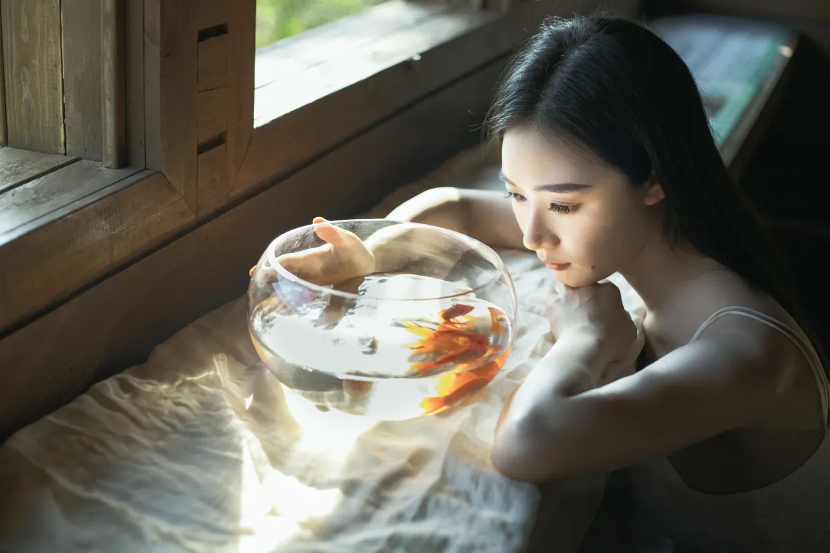 穆木林林_kklink《梦幻金鱼波波球》美图作品图片5