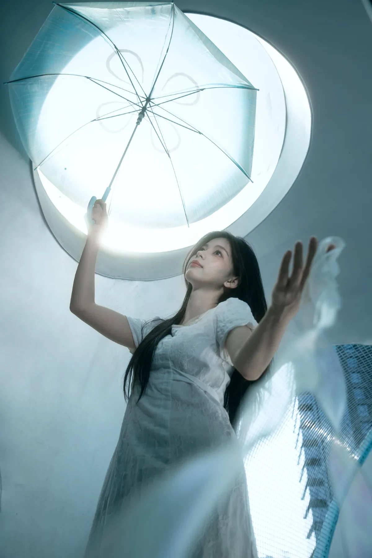穆木林林_Cookie_《误入一场梦幻的蓝色秘境》美图作品图片4