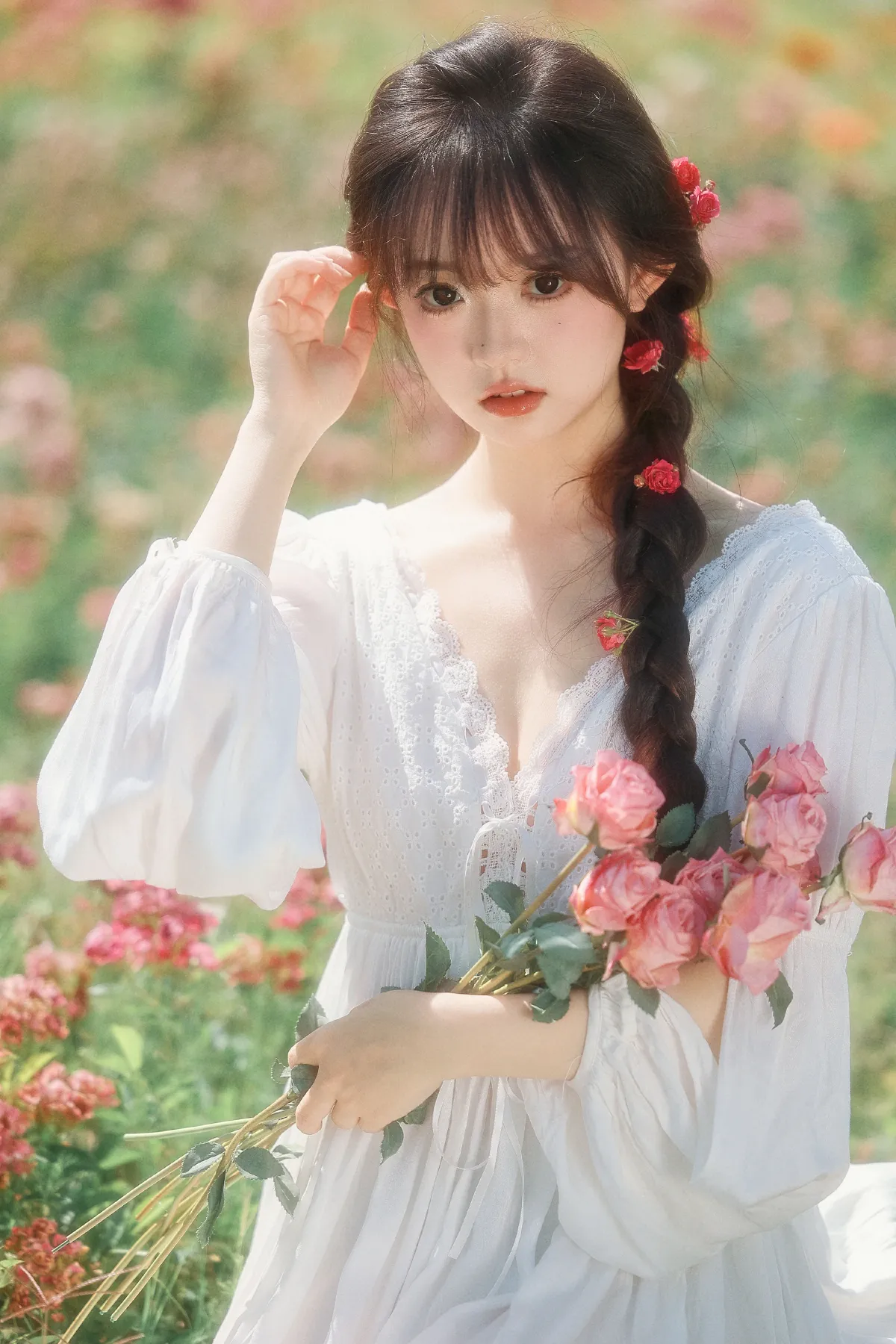 彦小彦摄影_狮子《误入爱丽丝的后花园》美图作品图片2