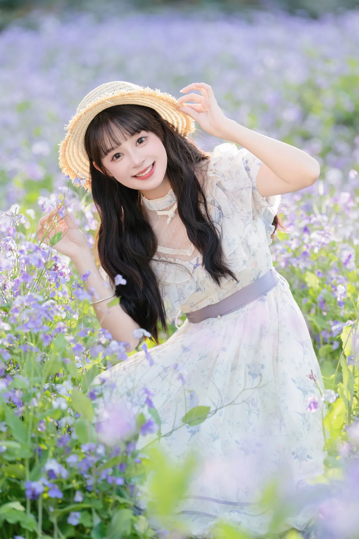 二月兰花海