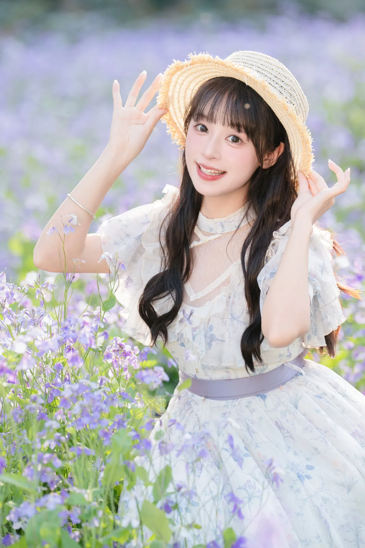 二月兰花海