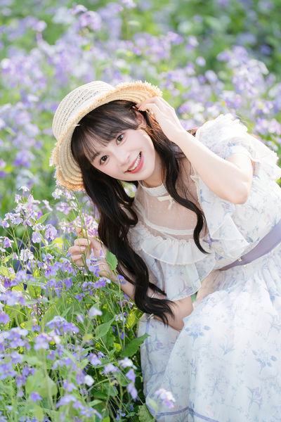二月兰花海