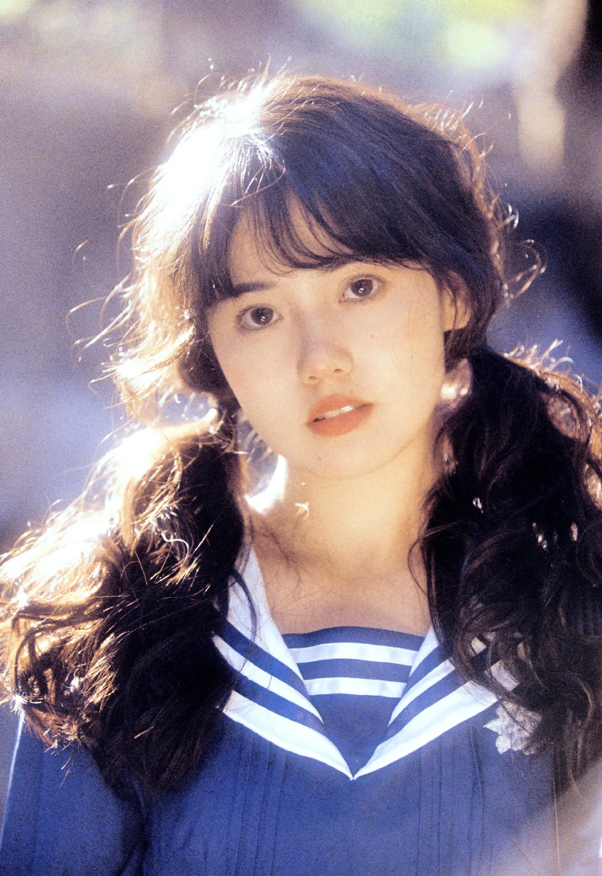 溜花梨_爆毛绵羊《少女的裙摆》美图作品图片1