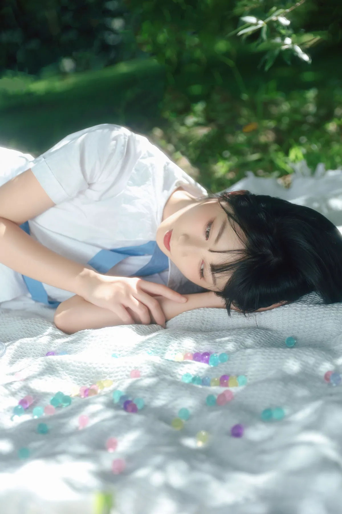 八月树_不吃拌饭《编织一场旖旎的梦境》美图作品图片5