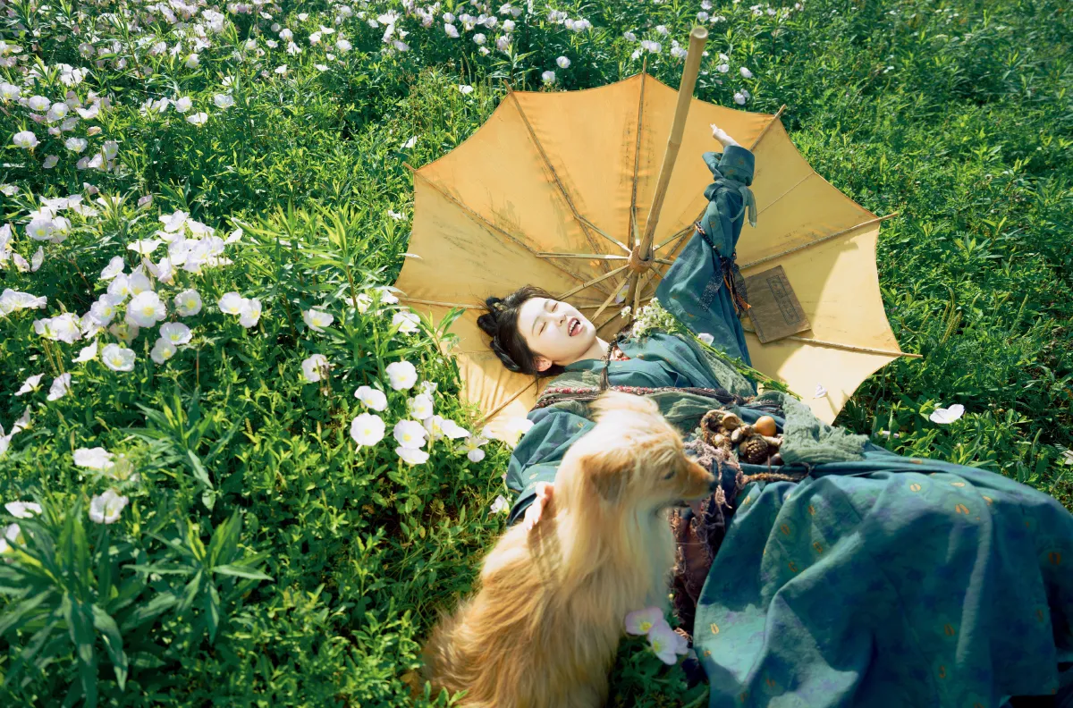 扶卮_甜心芽芽《江湖少女》美图作品图片1