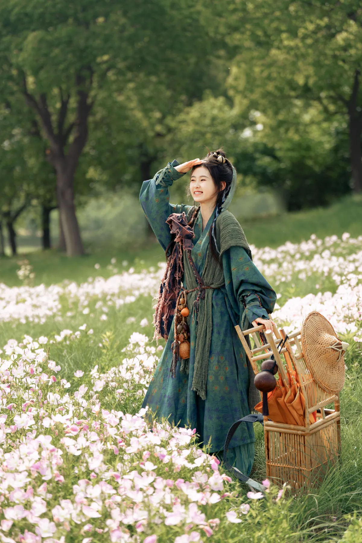 扶卮_甜心芽芽《江湖少女》美图作品图片4