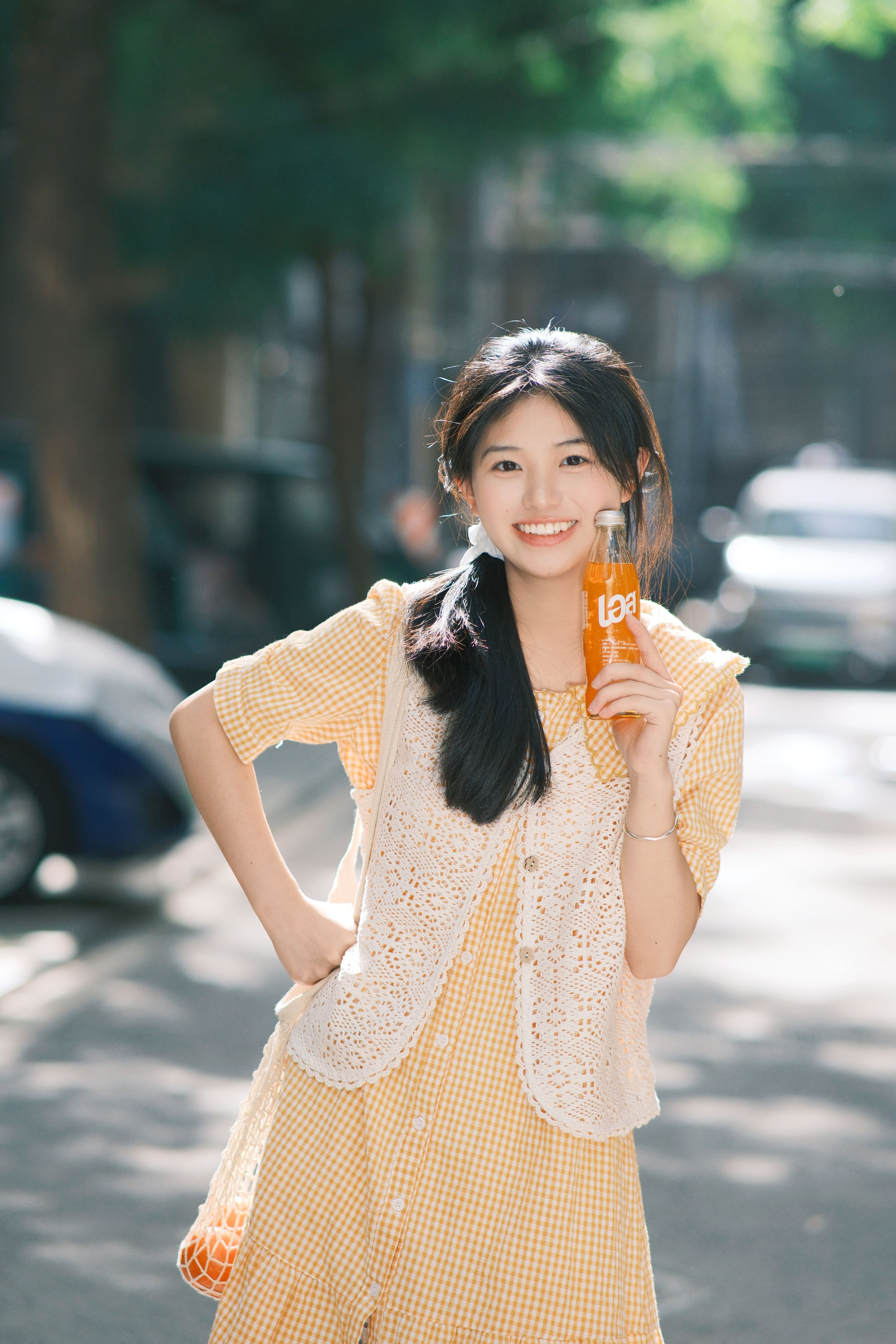 冰葡萄_杨小咩《橙子味的夏天》美图作品图片1