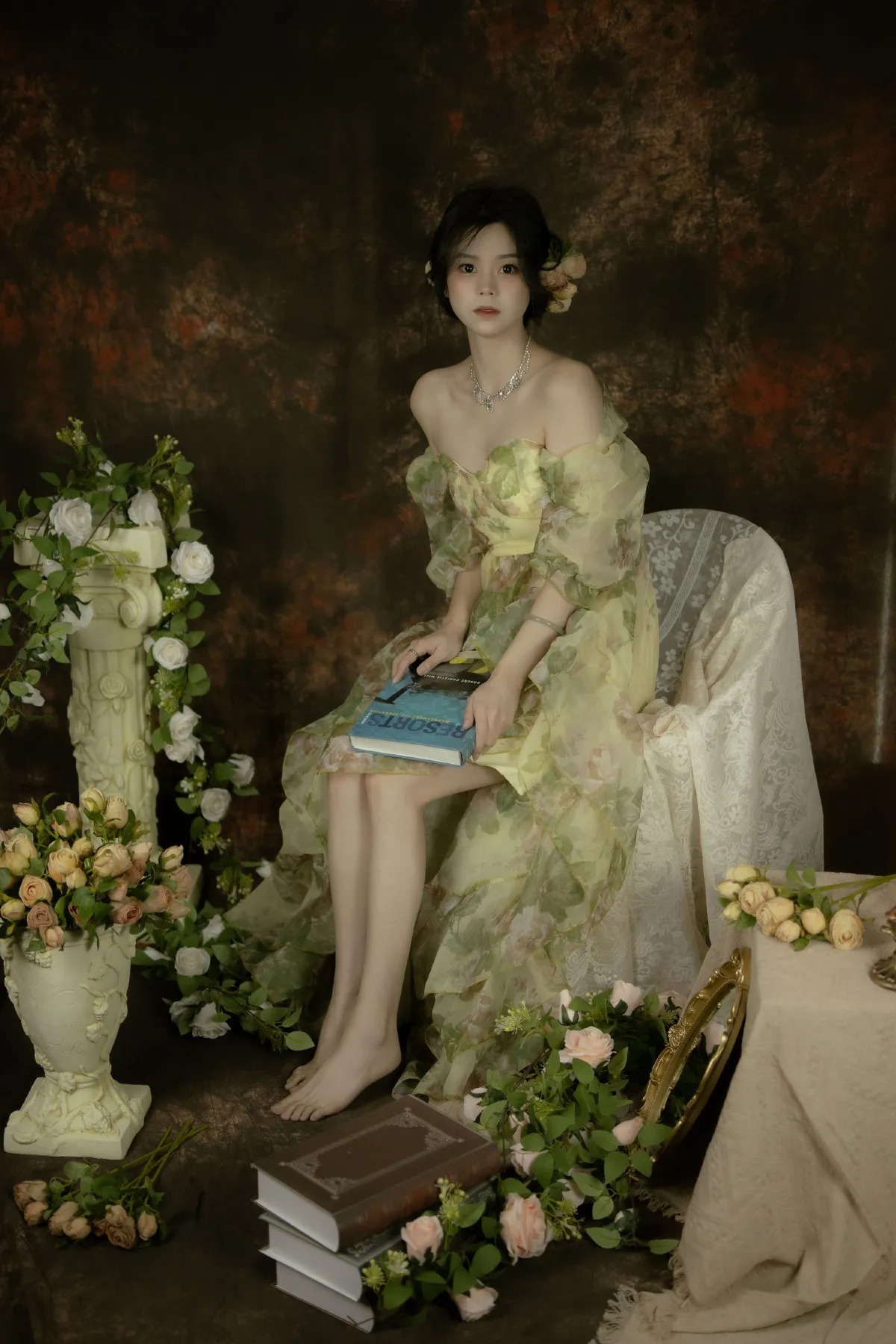 叁玖_焱《画中花》美图作品图片3
