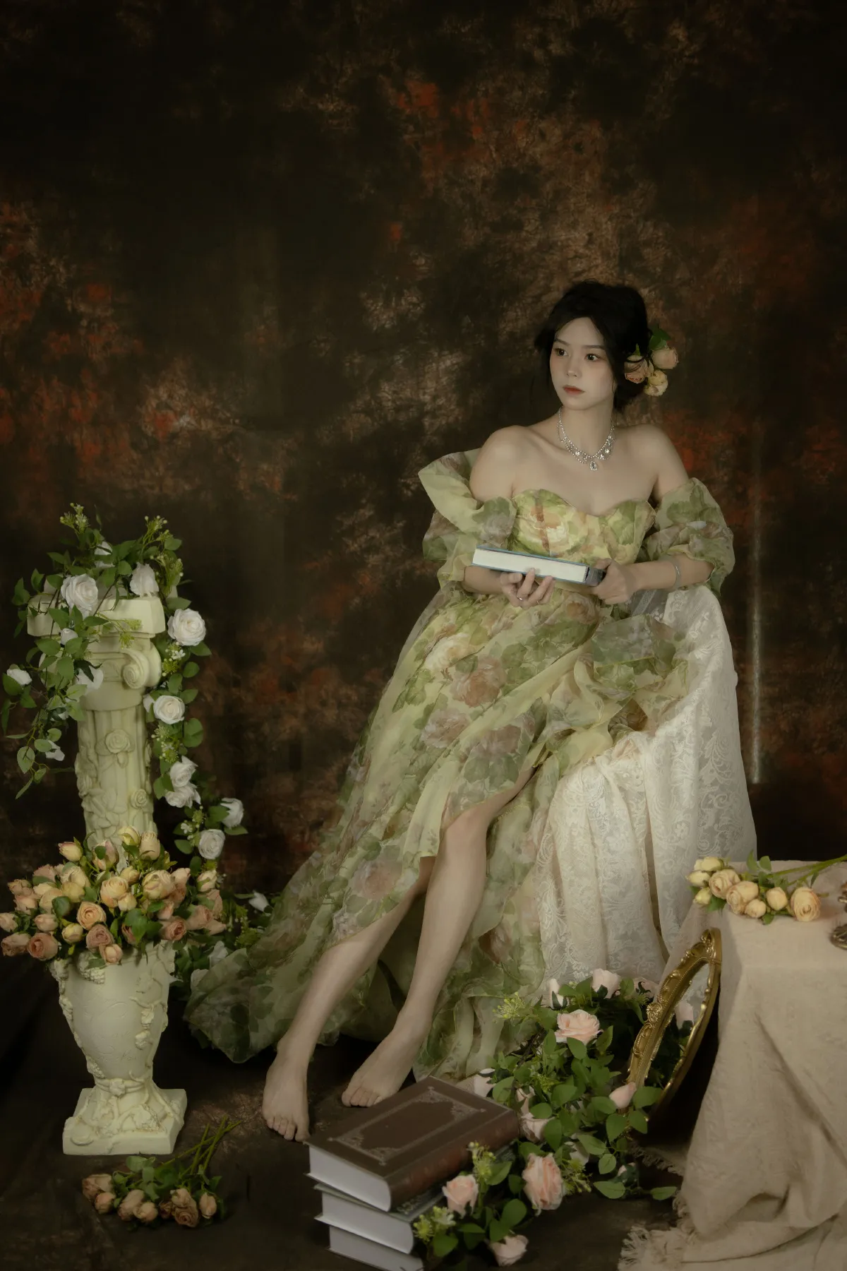 叁玖_焱《画中花》美图作品图片4