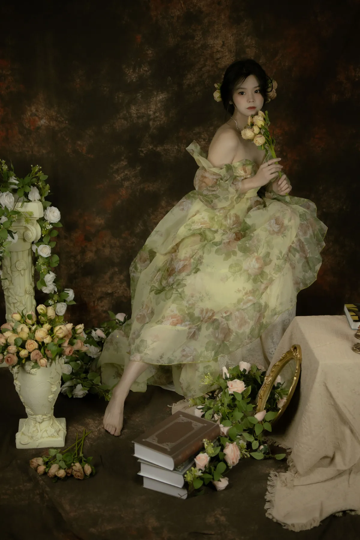 叁玖_焱《画中花》美图作品图片5