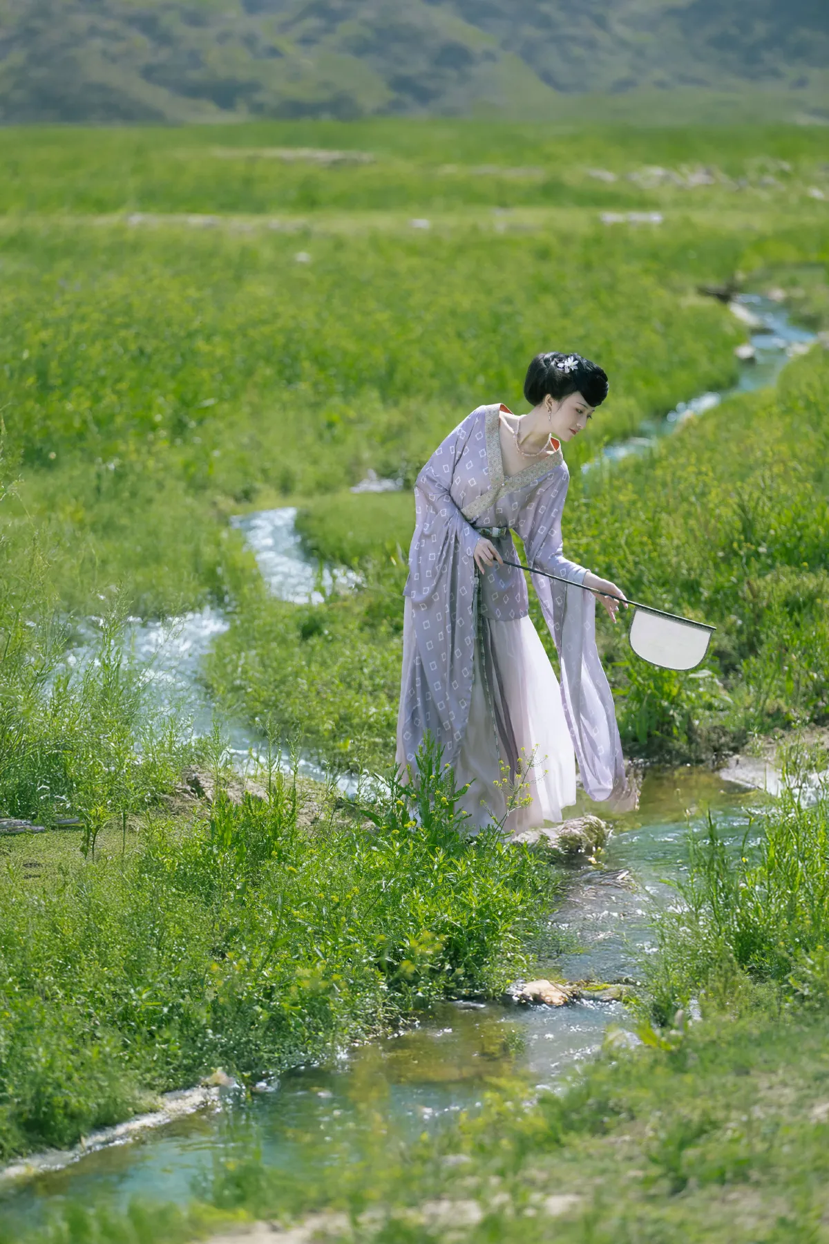 沉诗思_榴莲牛奶《芳草》美图作品图片1
