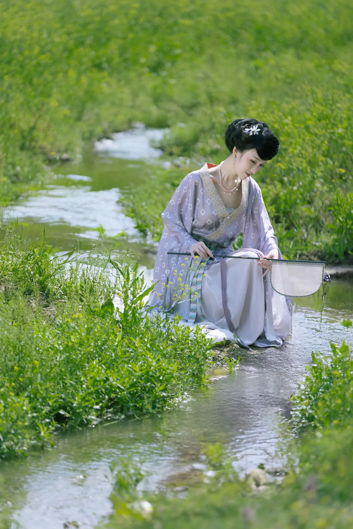 沉诗思_榴莲牛奶《芳草》美图作品图片2