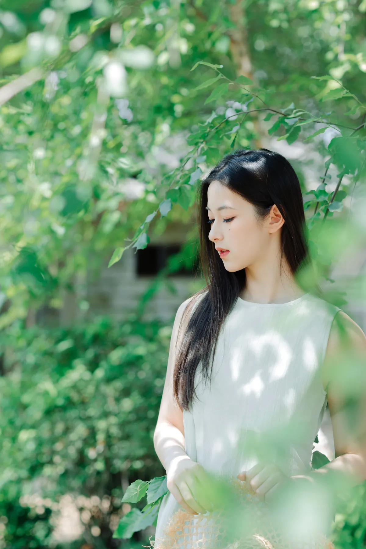 芥茉_予晗《薄荷夏日》美图作品图片2